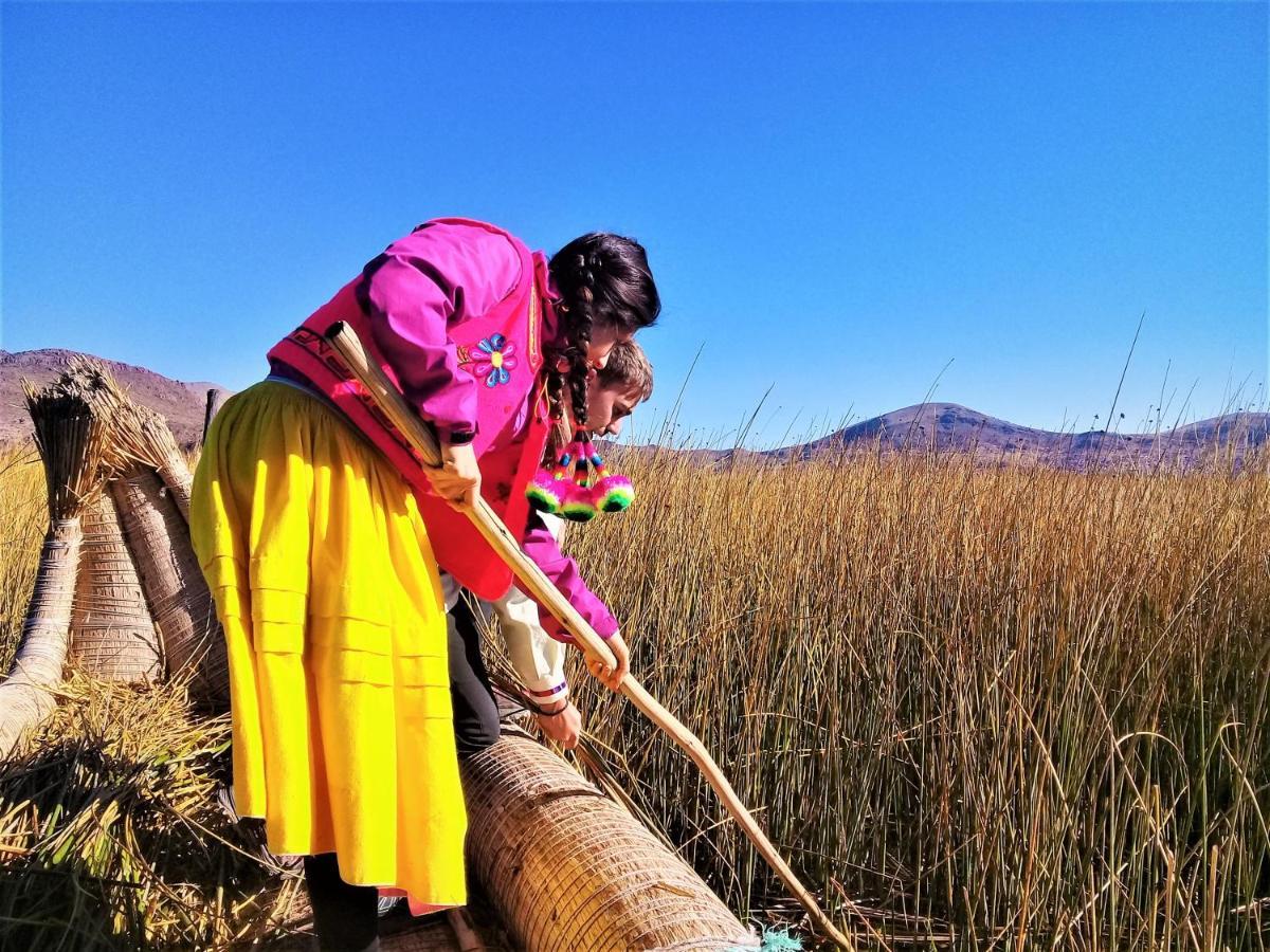 Lago Titicaca Puno Buitenkant foto