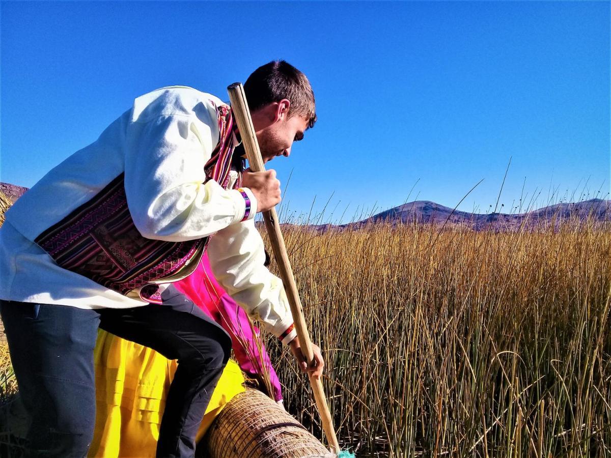 Lago Titicaca Puno Buitenkant foto