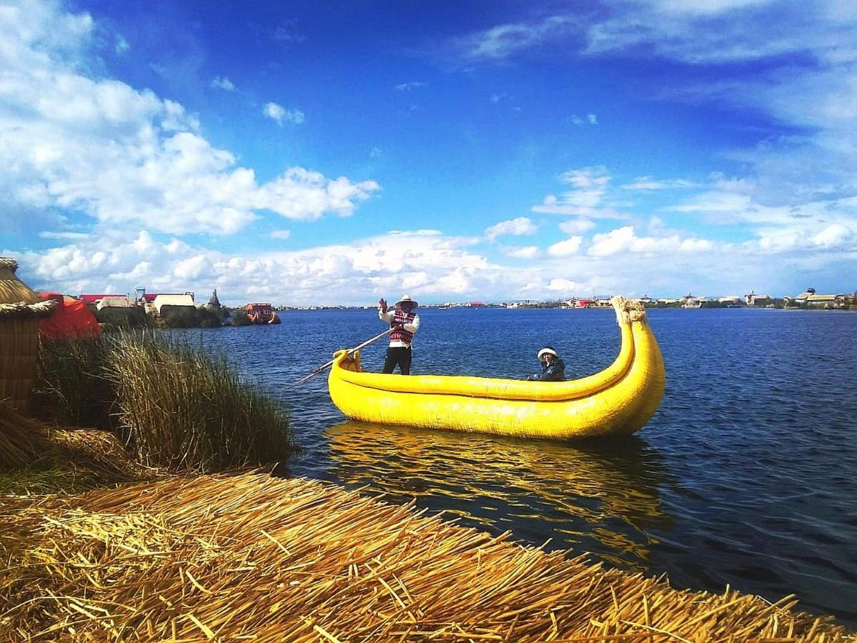 Lago Titicaca Puno Buitenkant foto