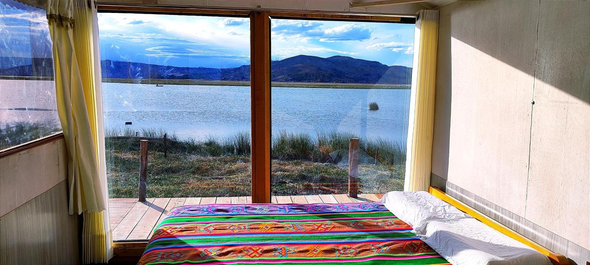 Lago Titicaca Puno Buitenkant foto