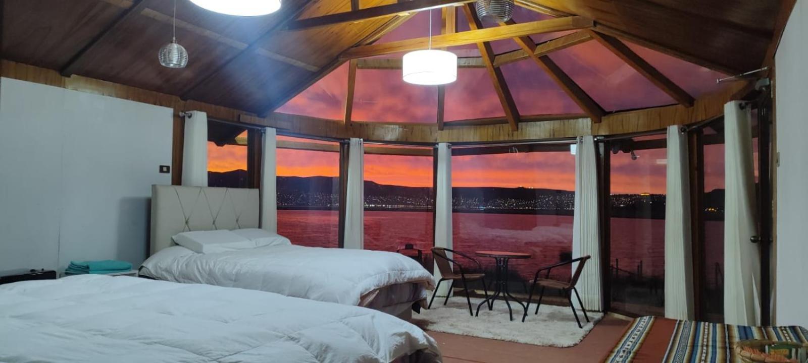 Lago Titicaca Puno Buitenkant foto