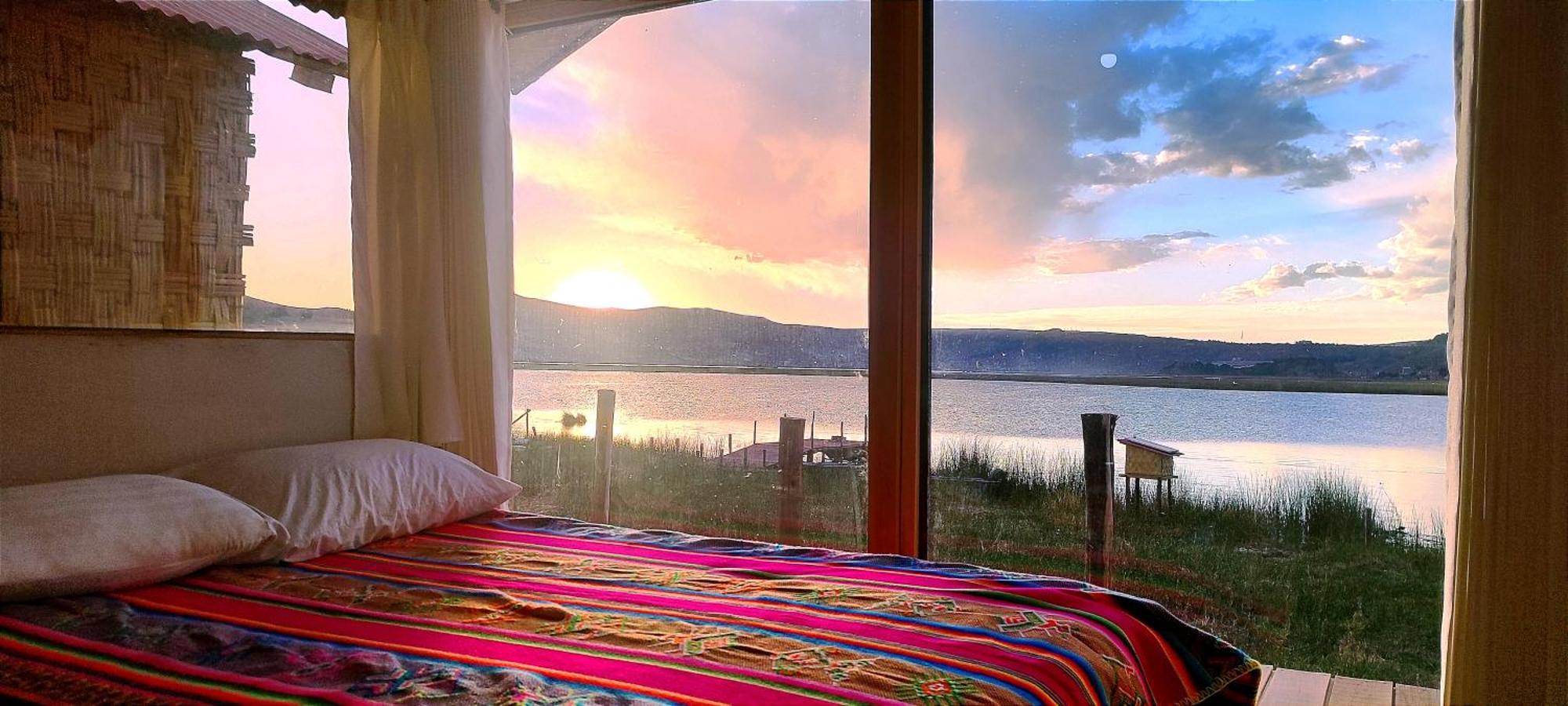 Lago Titicaca Puno Buitenkant foto